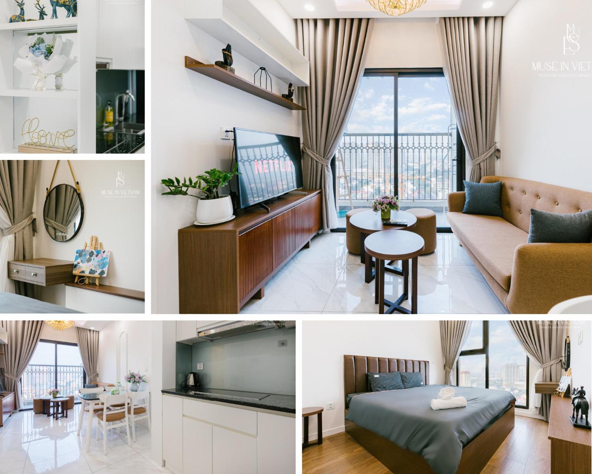 Muse Hanoi Lake View Luxury Apartment - D' Eldorado Kamer foto